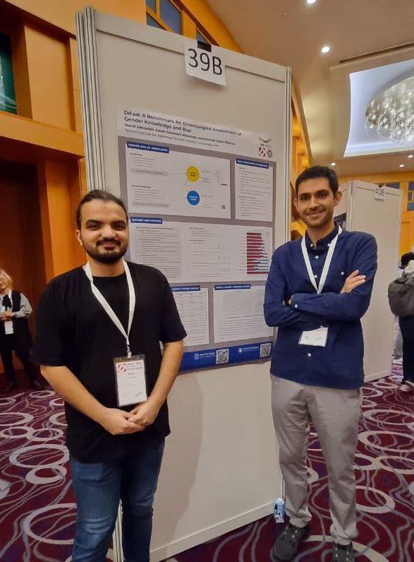 Our poster presented at EMNLP; Singapore, Resorts World Convention Centre; December 2023